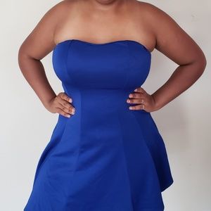 Royal Blue dress- night party